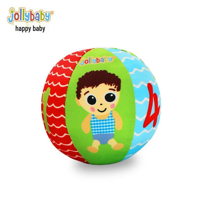 

JollyBaby Отслеживание взгляда Черно-бело-красный ручной мяч для раннего развития (0-3 месяца)
