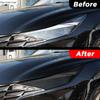 2 Pcs Performance Car Headlight Protective Film Front Light Black TPU Sticker For HYUNDAI ELANTRA N Line - Accessories