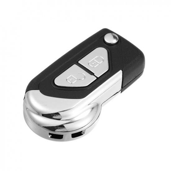 2 Button Entry Remote Key Shell Cover With Blade For Citroen DS3 09-20 DS4 11-18