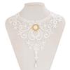 Gothic Choke Necklace Halloween Party Geometric Lace Lace Collarbone Chain
