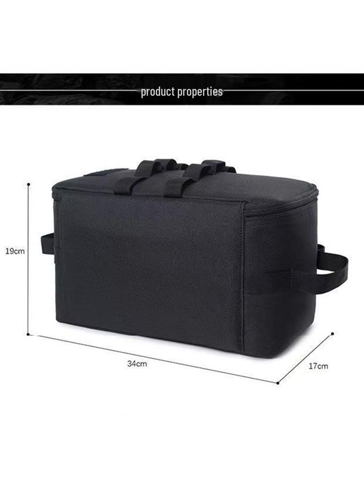 Men's Large Capacity Outdoor Camping Picnic Folding Shoulder Storage Bag