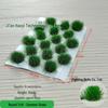 8mm 18-Round Tufts Model Grass for Train Track Scene, Miniature Accessories, and Military Sand Table DIY.