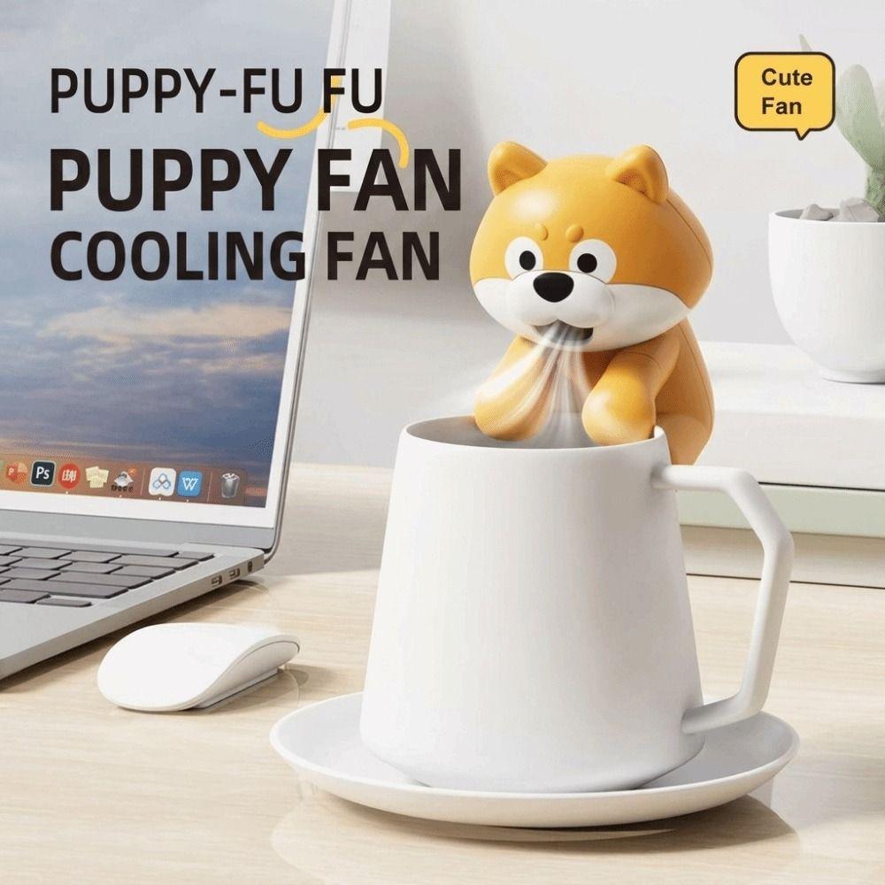 Mini Food Cooling Fan Clip-On Handheld Fan  for Cup Bowl Noodles Water Cooling Artifact