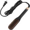 Tourmaline ceramics Hair Straightening Brush PTC Heating Electric Beard Comb  Men Women