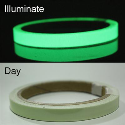 Warning Tape Luminous Fluorescent Night Self-adhesive Glow In The Dark Sticker Tape Safety Security Home Decoration
