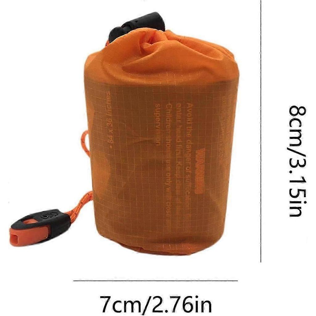 To survive, portable thermal bag, lightweight waterproof bag  portable compact thermal survival shelter for travel and excursions
