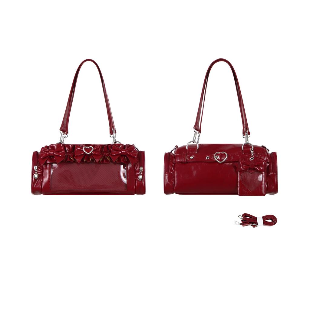 Bow Shoulder Ita Bag All-match Transparent Sac Femme Lolita Bags for Woman Underarm Bolsos Mujer Lolita Crossbady Bolso