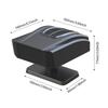 Universal Car Heater 24V Rapid Temperature Rise Defogging Fan Defrost Defogger Heater With ABS Housing