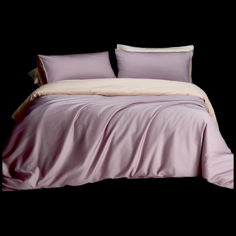 

Hengyuanxiang 100S Light Luxury Sateen 4-Piece Bedding Set
