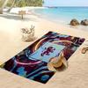 Asciugamano da Spiaggia con Stampa Calcio Aston Villa, Asciugamano Grande Morbido ad Asciugatura Rapida per Spiaggia Campeggio Nuoto