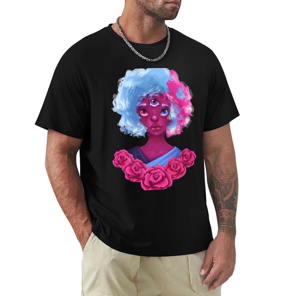 Steven Universe Garnet Tshirt Casual Loose Fit Summer Tee Shirt