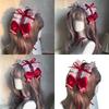 Rüschen-Spitzen-Kopfschmuck Stirnband Anime-Maid Cosplay Stirnband Lolitas Spitze Schleifen Kopfbedeckung Haaraccessoires Spitze Haarbänder