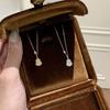 Elegant White Diamond Gourd Necklace: Women's Light Luxury Fashion Pendant with Clavicle Chain