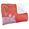 Peppa Pig Christmas Fun Blanket