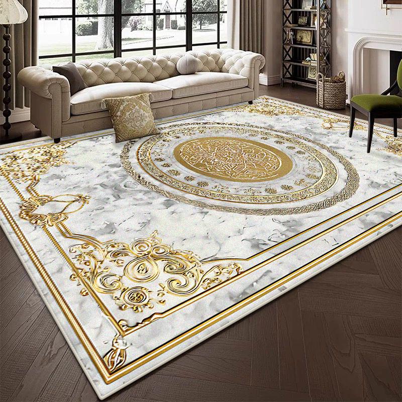 

Modern Light Luxury Decoration Home Carpet Living Room Large Area Antiskid Cloakroom Rug Soft Machine Washable Coffee Tables Mat 60x90cm