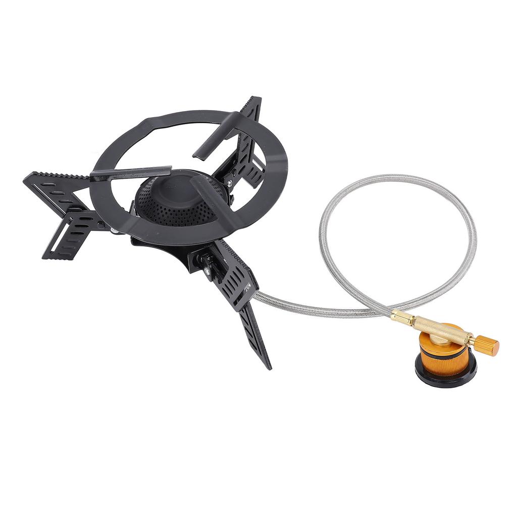 Camping Stove Portable Split Foldable Cassette Stove with Quick Ignition System for Outdoor