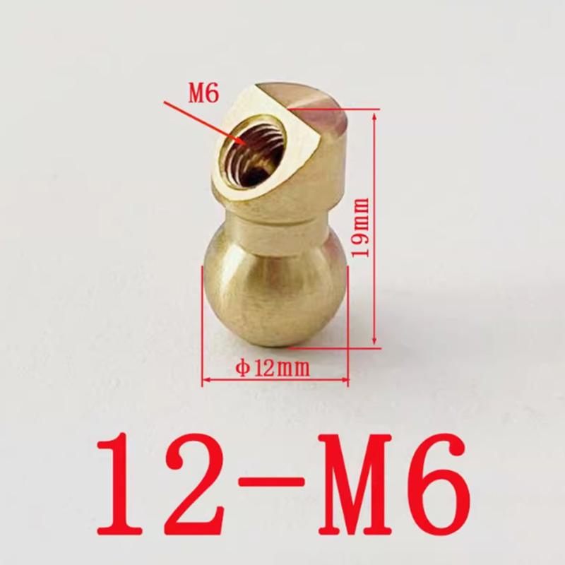 CNC Machine Tool Oblique Spray Brass Ball Coolant Nozzle Ball Joint Accessories