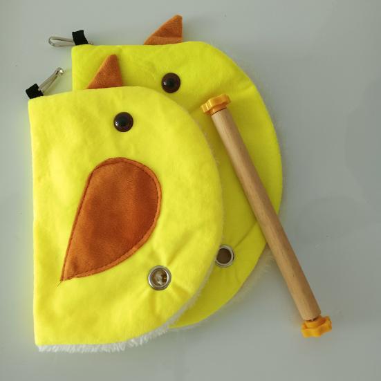 Yousheng Cute Bird Blanket with Hanging Rope Nest Bed Soft Comfortable Non-deformation Cuddle Nest Hanging Toy for Parrots Budgies