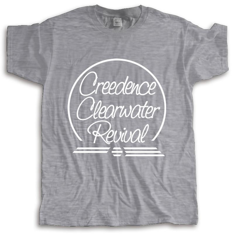 

new arrived men t-shirt summer CCR Creedence Clearwater Revival Rock Legend many color tops fashion unisex tees 4XL