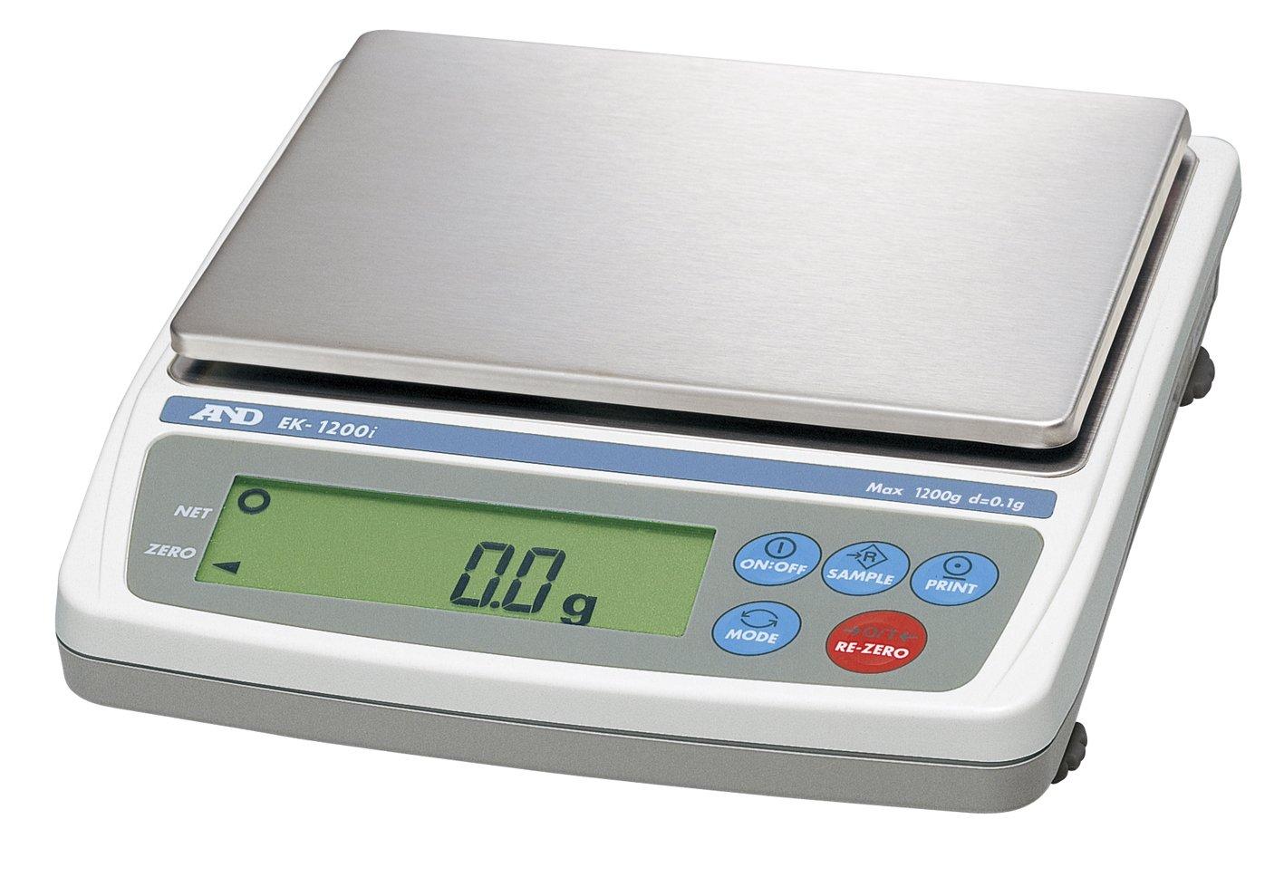 

Personal Balance 1200g Minimum Pan General calibration A&D EK-1200i Weighing capacity readability 0.1g size 170(W)133(D)mm included