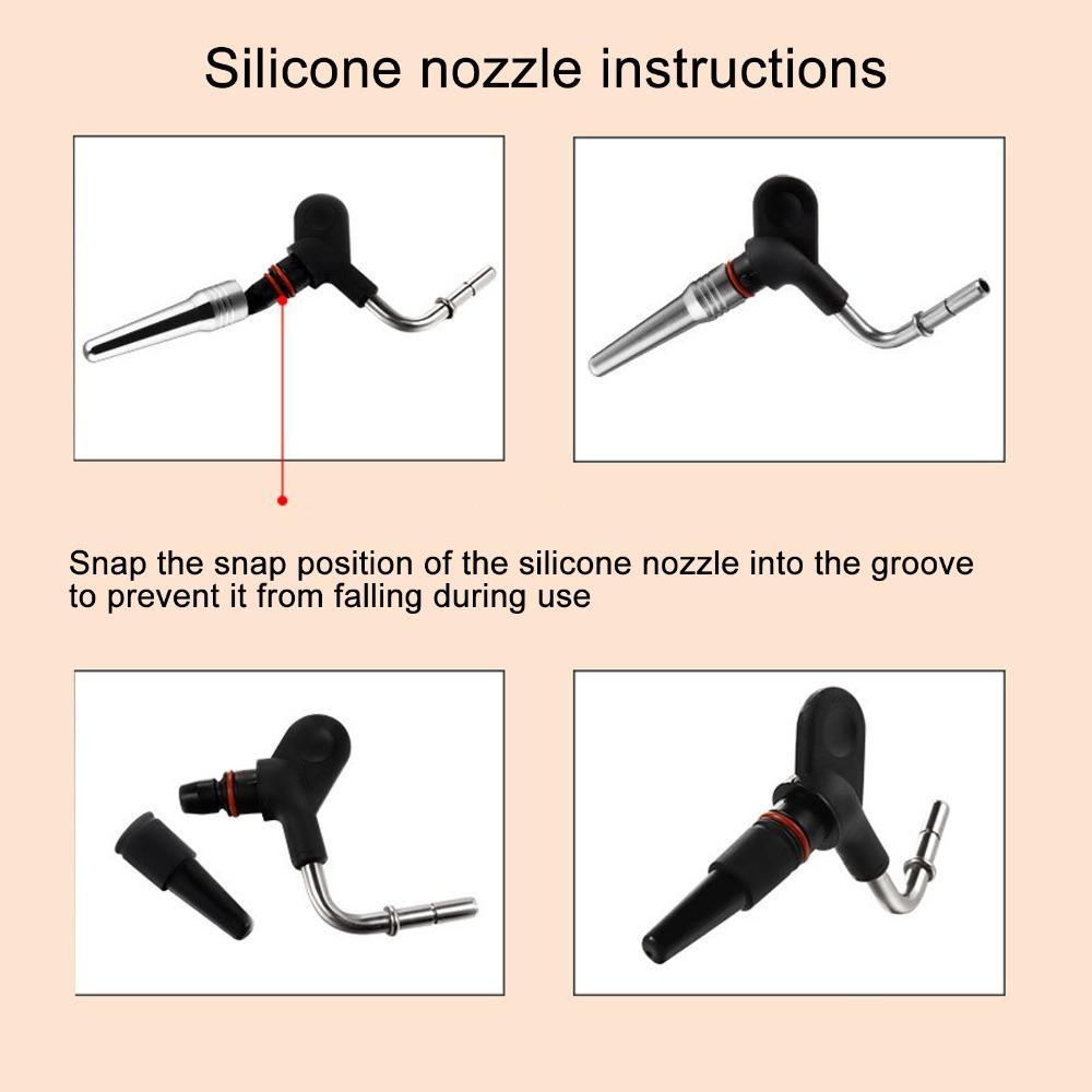 Milk Foam Spout Coffee Machine Steam Nozzle 1 Hole Milk Frother Wand Attachment  Espresso Machine