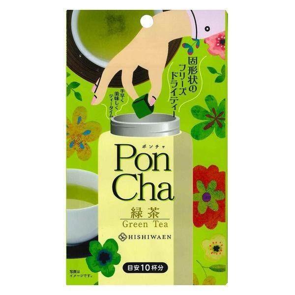 Poncha Freeze Dried Green Tea / Rooibos / Mixed Fruit Tea / Honey Black Tea (10 Pieces)