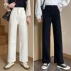Straight Wide Leg Long Trousers High Waist Wide Leg Denim Pants for Women Streetwear Jeans with Pockets Vintage for Autumn