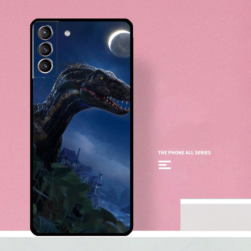 Jurassic Dinosaur Phone Case For Samsung Galaxy S25 S26 Ultra S20 S21 S22 S23 S24 Plus S10 S25 FE Cover Coque