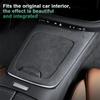 Italian Top Suede Center Console Cover For Mercedes Benz MB E Class W214 2024 2025 Car Gear Shift Panel Sticker Trim Accessories