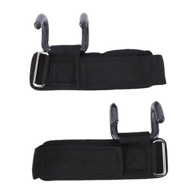 2 Pcs Weight Lifting Hook 330lbs Load Bearing Fitness Wrist Strap Hand Grip Support for Deadlift Pull Up