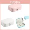 Style Jewelry Organizer With Leather Finish And Compact Travel Size For Gifts