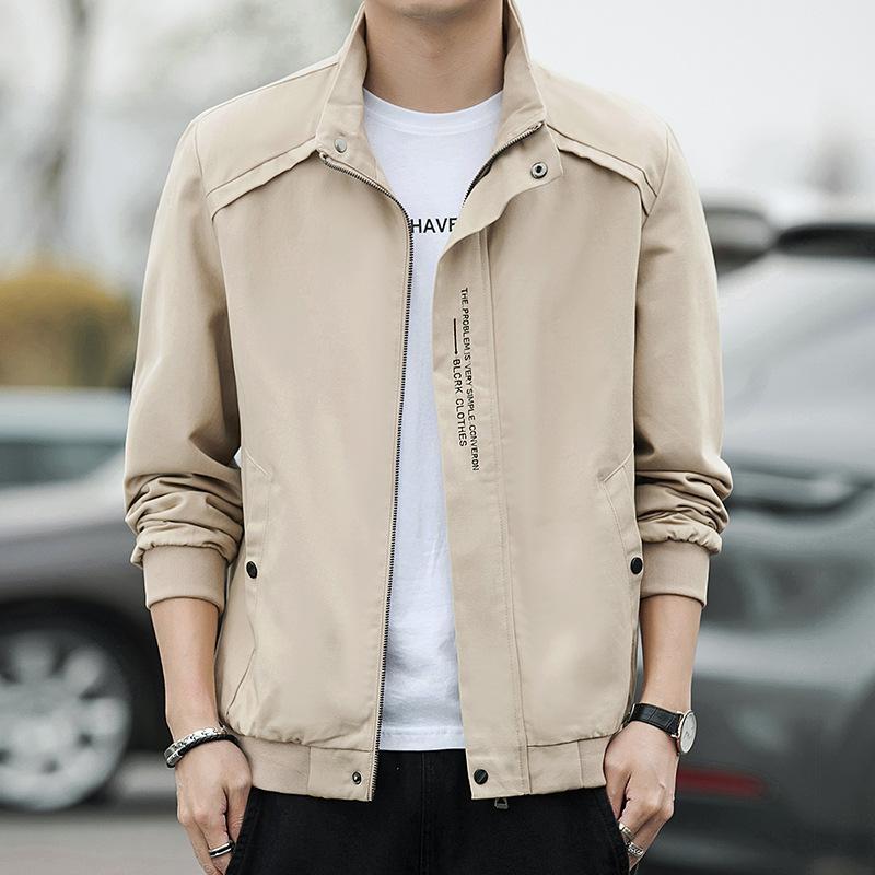 

New Men s Jacket Casual Versatile Coat Autumn and Winter Coat Tooling Top Men s M хаки