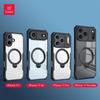 XUNDD For iPhone 17 Pro Max iPhone 17 Air Casing Airbag Shockproof Protective Case Luxury Phone Cover With Rotatable Magnetic Holder Stand