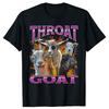 Throat Goat Funny Offensive Adult TShirt Summer Men Women Clothing Fashion T Shirts Cotton Short Sleeve Oversized Tshirt Tops