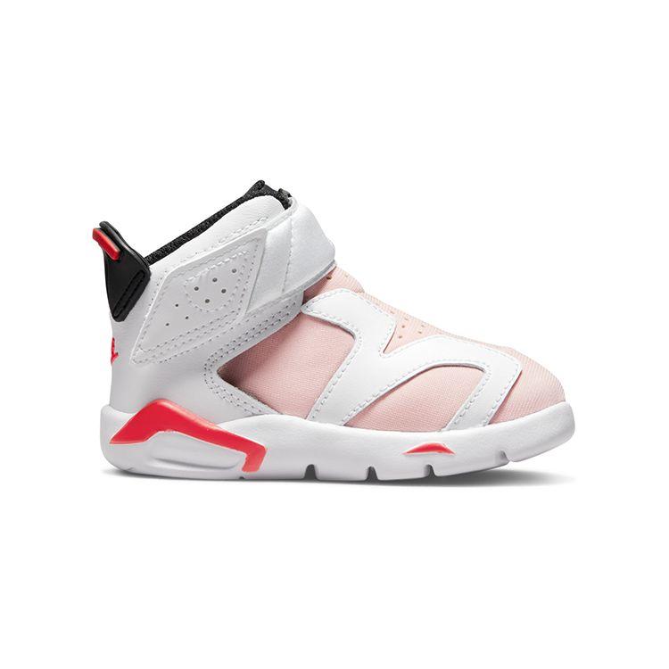 Jordan 6 Retro Little Flex Atmosphere (TD) Baby Sneakers Infrared-23-White-Black DR8499-661
