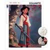 Pearl Painting Anime Mulan Art Kit Adult Beginner Home Wall Decor Special Shape