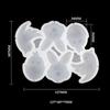 Easter Bunny Design Lollipop Silicone Mold Cute Bow Rabbit Chocolate Candy Mould Cake Decorating Tools for Easter Cupcake Cookie