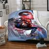 1Pc Spiderman Urban Heroism Blanket Soft And Comfortable Casual Warm Camping Travel Christmas Halloween Xmas Gift M928431