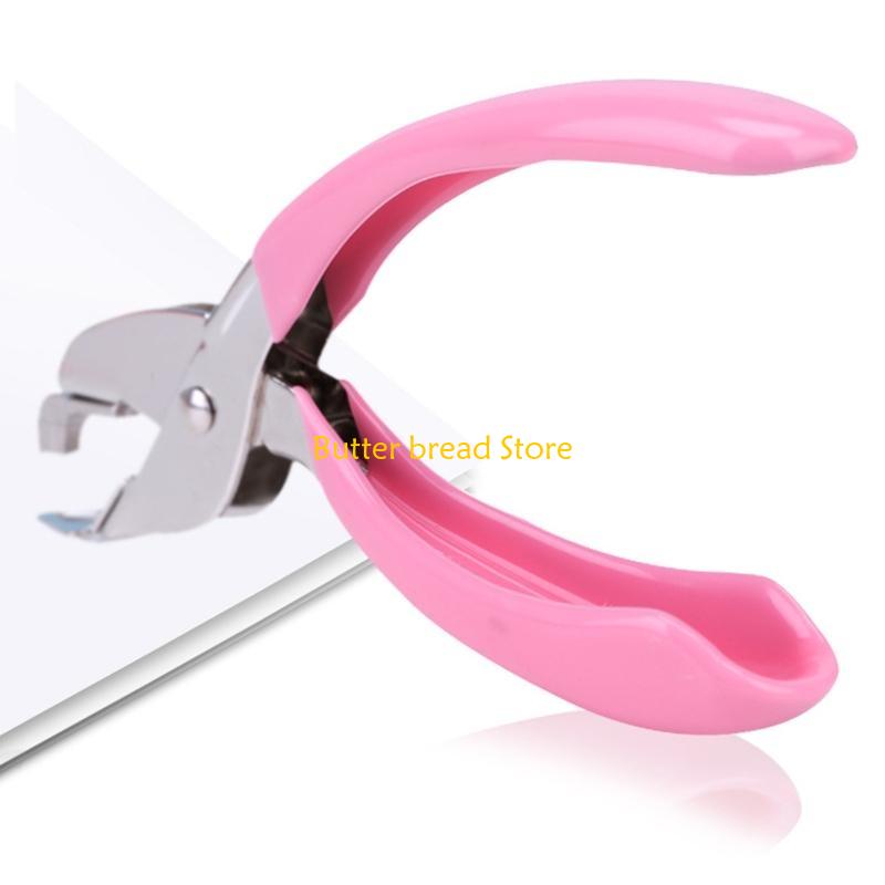 W89C Safety Handheld Staple Remover No Paper Damage School Stationary for Women Men