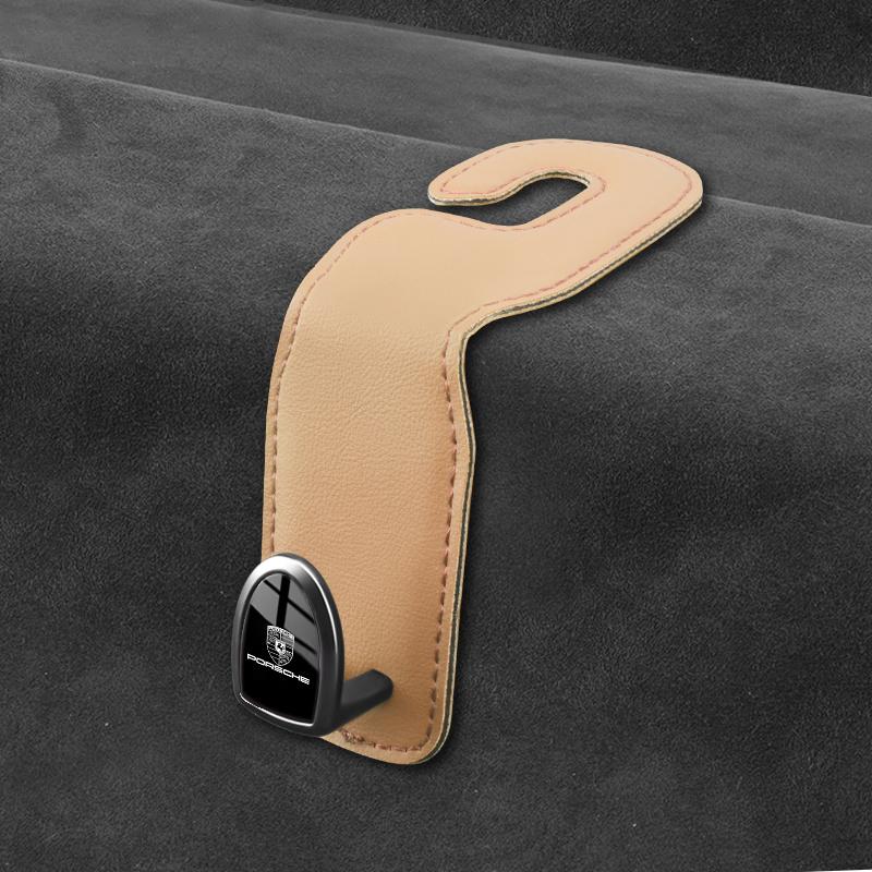 Hooks for Bag Car Seat Headrest Organizer Holder For Porsche 911 Cayenne 918 Pajun 917 718 Panamera Macan Auto Storage Accessory