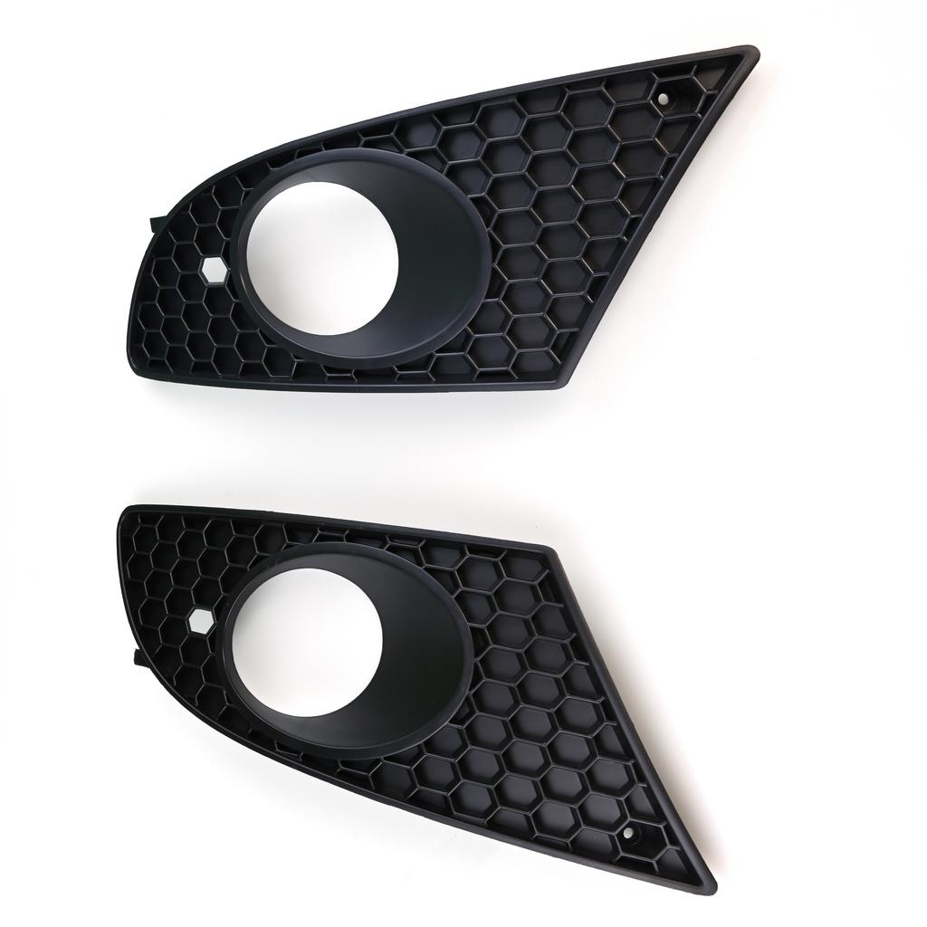 For Seat Leon 2006 2007 2008 2009 2010 Front Bumper Honeycomb Fog Light Frame Grille Lamp Cover 1P0853665A 1P0853666A