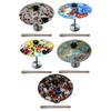 Car Crash Cymbal Desktop Mini Drum Car Drum Cymbal Air Vent Car Hand-shootings Cymbals Musical Instrument