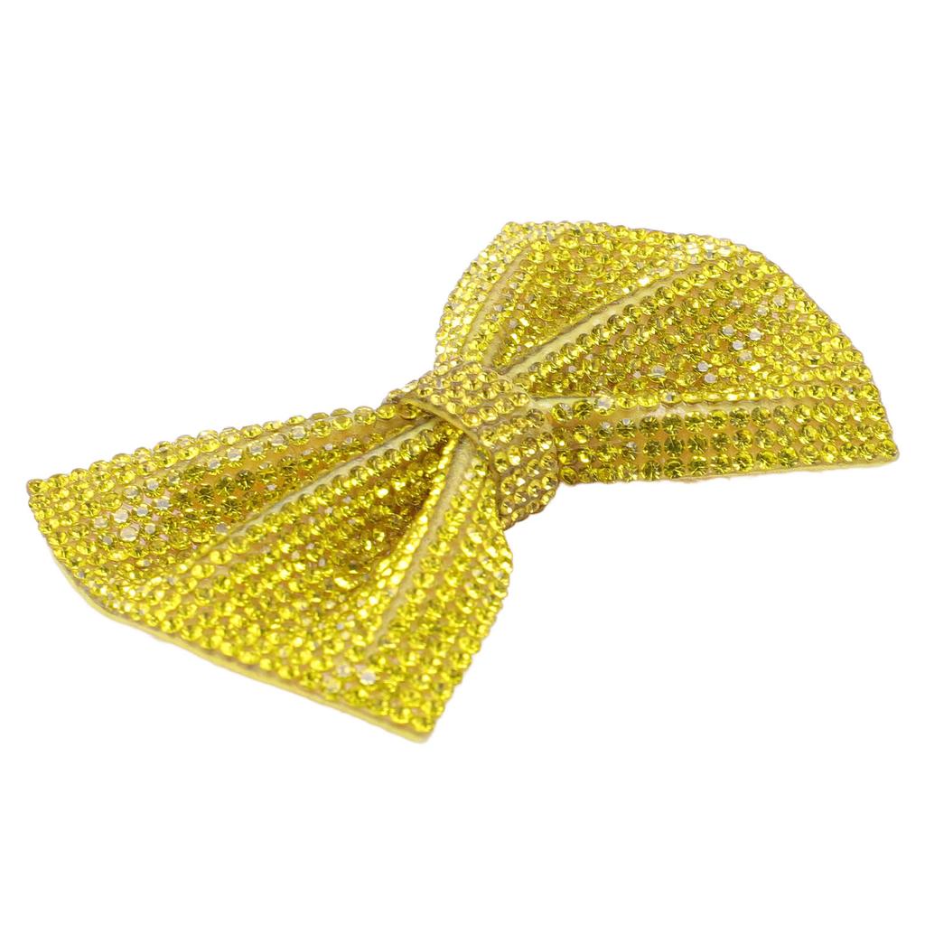 Rhinestone Bow Iron Patch Delicate Retro Bow Decor for Clothing Bag Jacket Shoes