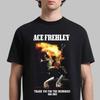 Kiss Ace Frehley Rust in Vrede 1951-2025 Handtekening Foto T-shirt Unisex T-shirt