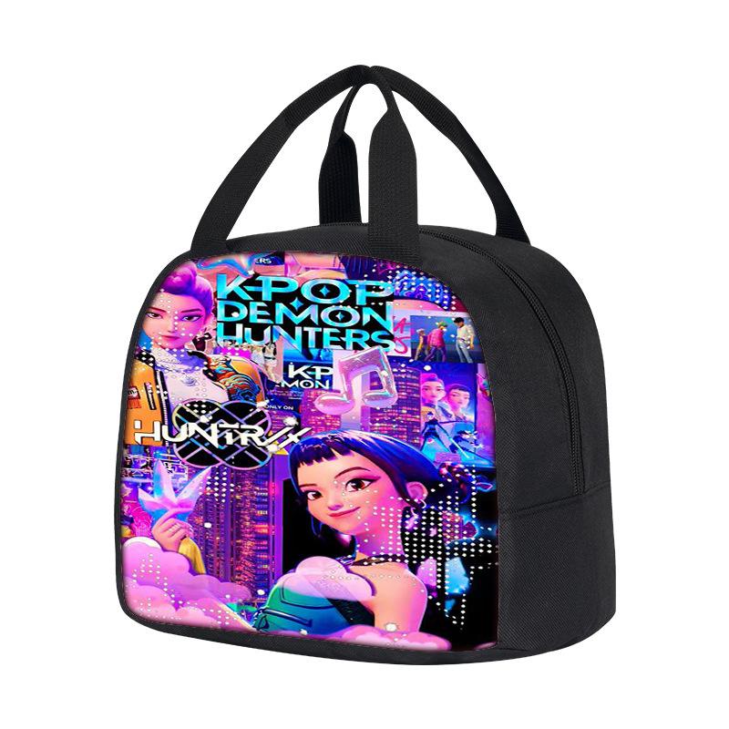 

KPop Demon Hunters Lunch Bag for Students and Children 6278 KPOP lunch bag