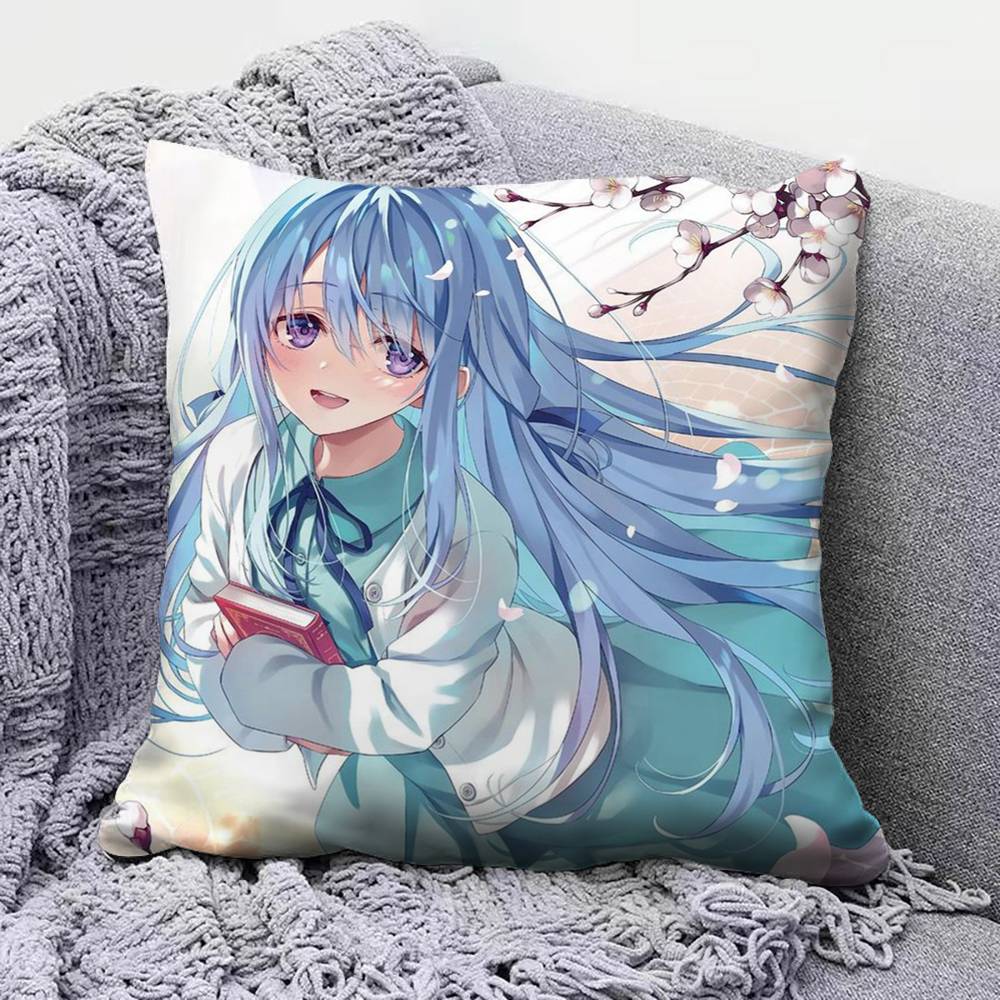 Klasės elito anime mergaitė Pagalvės užvalkalai Namų sofos pagalvės užvalkalai ir Dekoratyviniai individualūs