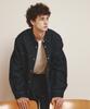 Ucla Unisex Denim One-Pocket Oversized Shacket [Dk-Indigo](Ub9Dj70)
