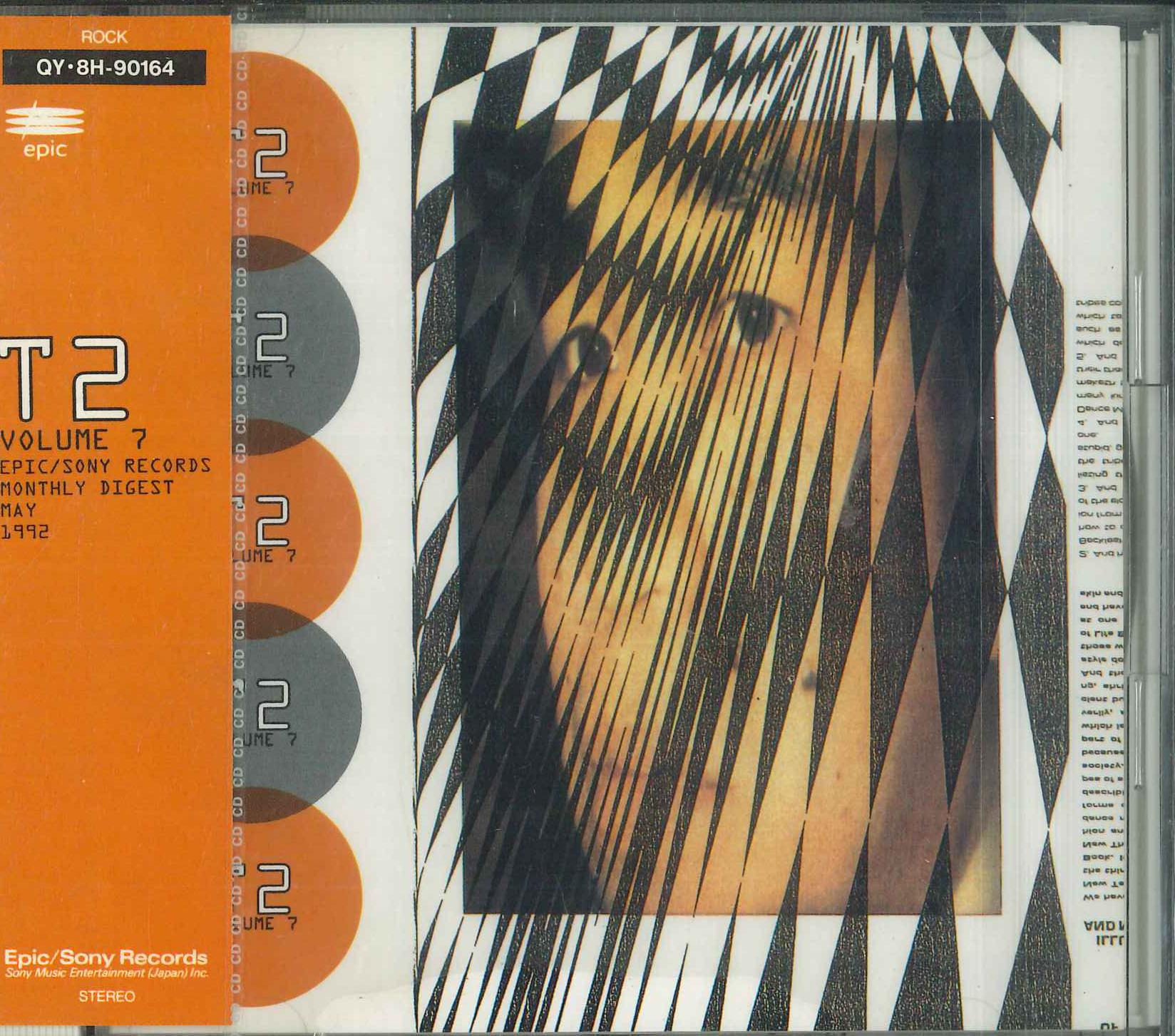 

CD VARIOUS - T2 Volume 7 QY8H90164 SONY 1992 Japan Obi Japanese Pop/Rock Used