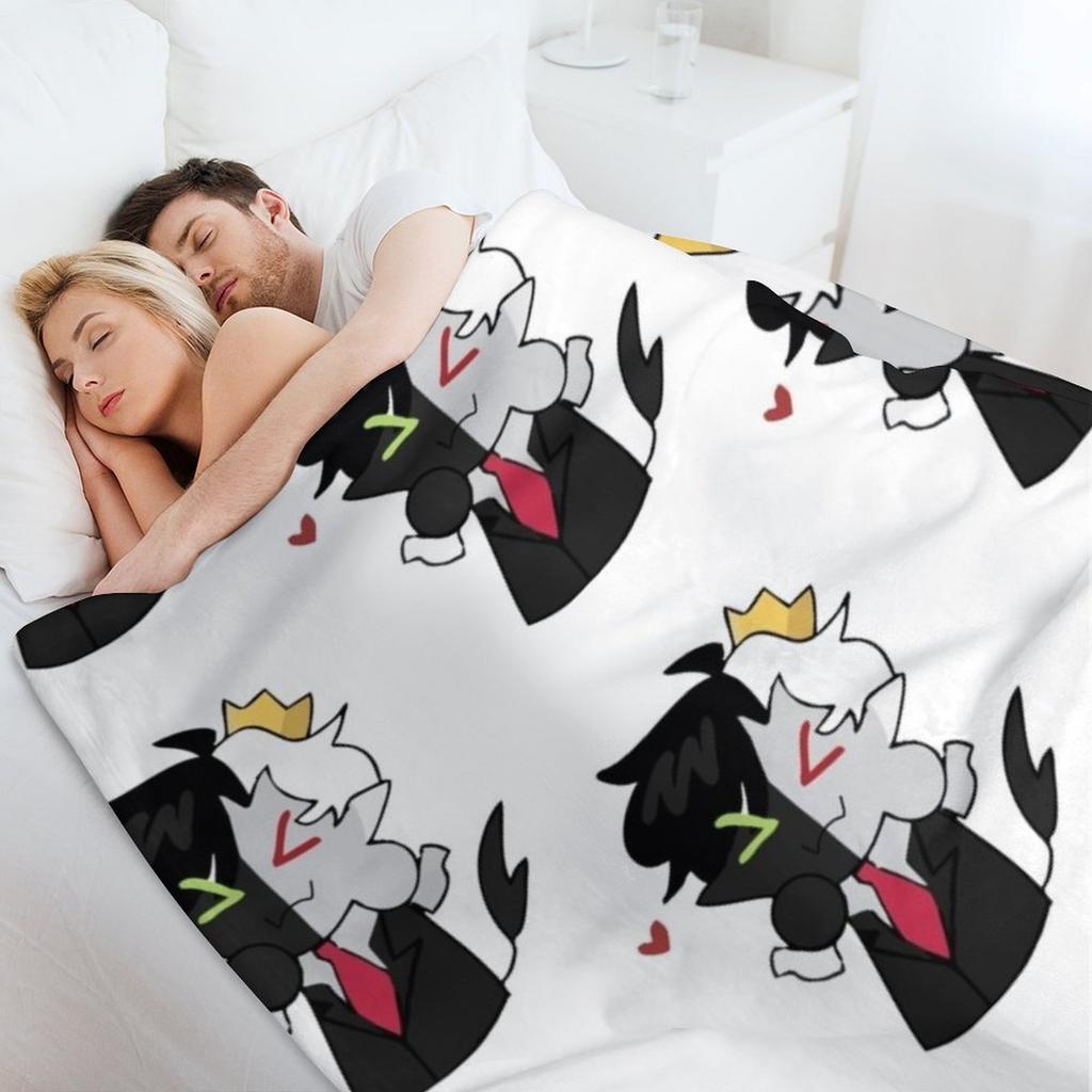 Ranboo Throw Blanket warm for winter funny gift Flannel Fabric Softest Blankets