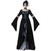 New halloween witch dress hooded skull witch mage cosplay stage performance suit